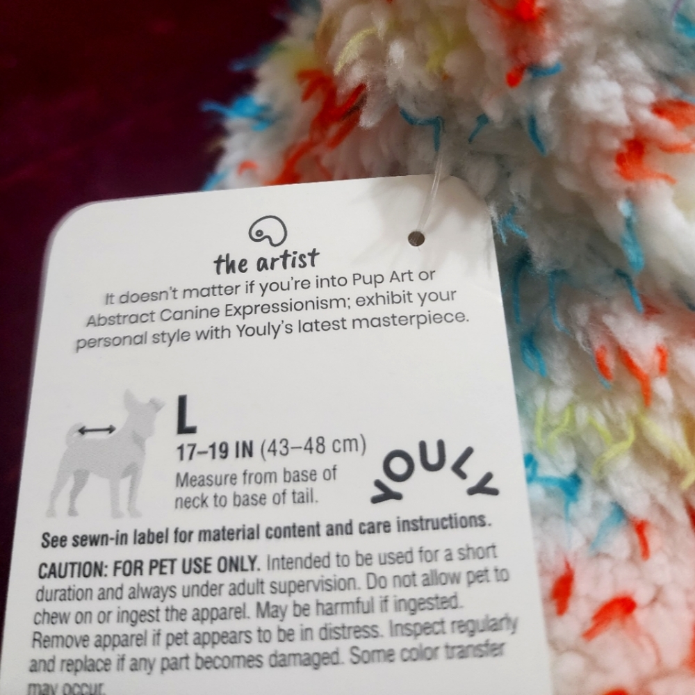 YOULY DOG Fuzzy Cozy Zipper Hoodie - the artist - Picture 6 of 13
